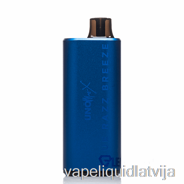 Uno Mas X 10k Vienreizējās Lietošanas Blue Razz Breeze Vape šķidrums